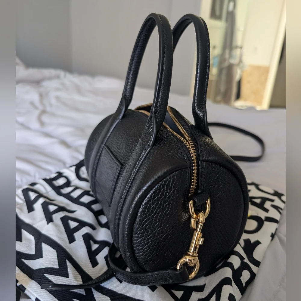 MARC JACOBS Duffle Mini Leather Top Handle Bag - Picture 5 of 9